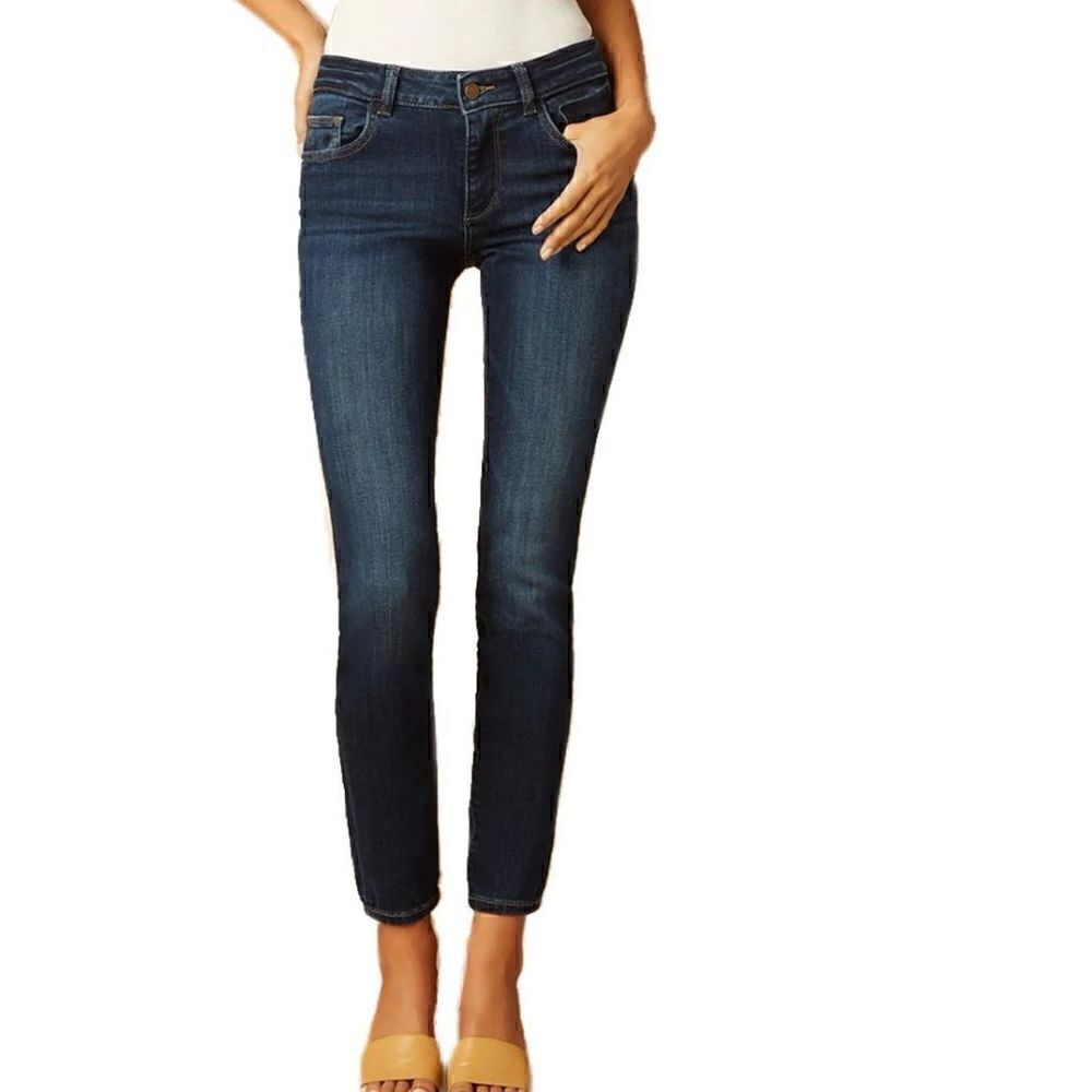 EUC DL1961 Emma Low Rise Instasculpt Skinny - Albany